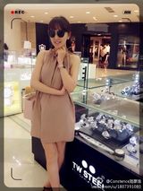 组图：王励勤主播女友微博晒美艳靓照