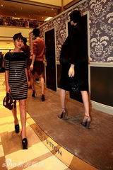 组图：陈燃亮相时尚活动 造型甜美似赫本