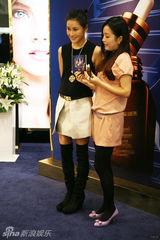 组图：IT GIRL陈燃现身上海分享美丽心得