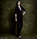 高清图：韩星金泰熙最新冬装写真 俨如华美变装秀