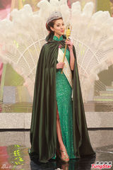 组图：港姐陈凯琳成双料华姐 佳丽泳装薄纱靓眼