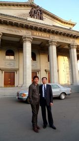 高清组图：沙宝亮三宝等赴朝鲜游记