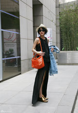 组图：陈燃复古范街拍引爆夏日流行风