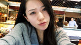 幻灯图：嫩模潘霜霜写真扮女神 被喻“小舒淇”