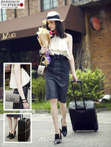 明星爱街拍39期：白衬衣领衔浪漫混搭风