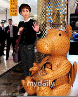 组图：少时徐贤秀英与SHINee泰民key时尚站台