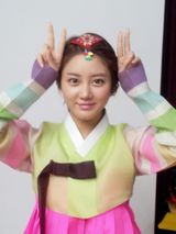 组图：Beast与4minute等韩星穿韩服送中秋祝福