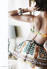 高清组图：辣妈米兰达-可儿登《时尚芭莎》封面