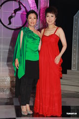 组图：汪明荃关菊英红配绿 罗兰胡枫刘以达同场