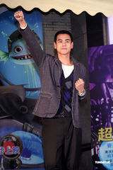 高清组图：黄国伦王怡仁彭于晏宣传动画电影