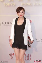 组图：刘嘉玲进军香港餐饮业 圈中友人前来捧场