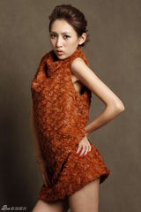 组图：王梓诺拍时装大片 神情酷似蔡少芬