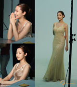 高清组图：韩星朴敏英拍广告肌肤水嫩身姿性感