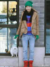 组图：微新星《致青春》卧谈会之刘雅瑟