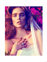 高清组图：超模Beegee登《Vogue》变身时尚新娘