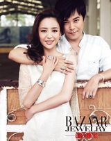 组图：陈思成佟丽娅情侣写真大秀恩爱