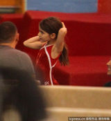 组图：小苏瑞猛练体操 奥运“种子”初长成