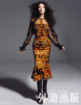 组图：张雨绮大片造型冷艳演绎秋冬时尚