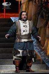 高清组图：国家大剧院版《图兰朵》再演 气场强大