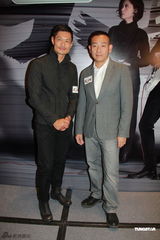 组图：林保怡黄德斌汤盈盈宣传《天与地》