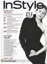 组图：黛安-克鲁格登杂志封面 闪亮金装耀眼