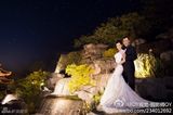 组图：黄海冰曝浪漫游轮婚纱照 向爱扬帆起航