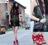 明星爱街拍第28期：夏日短裙搭配秀活力(组图)