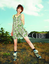 高清组图：韩星崔江熙情迷印第安 变俏丽异域女孩