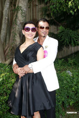 组图：《热爱岛》开镜 任达华陈冲亲密现身