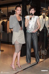 组图：舒淇出席时尚代言活动 气质高雅内蕴性感