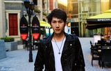 组图：何明翰初冬街头时尚街拍