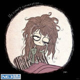 组图：当《冰雪奇缘》遇到蒂姆伯顿 满满哥特风