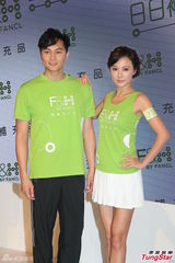 组图：张智霖挑战马拉松比赛 刘心悠自曝压力大