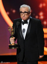 组图：艾美奖现场 马丁-斯科塞斯获剧情类最佳导演