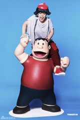 组图：何韵诗余文乐等COSPLAY《多啦A梦》动画