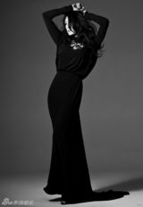 组图：孟广美写真显熟女气质 眼神冷艳魅惑十足