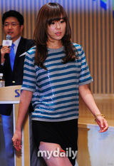 组图：《守护Boss》发布会 池城金在中等出席