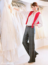 组图：日本模特宫田聪子示范89款秋季服饰搭配