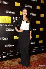 组图：众星亮相旅游金榜颁奖礼 女星现场斗艳