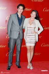 高清组图：刘嘉玲阮经天张智霖出席名店开幕派对