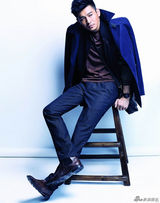 组图：乔振宇初冬写真冷峻硬朗变都市型男