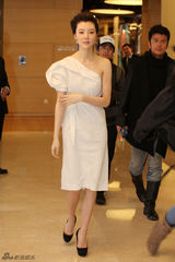 高清图：车晓出席ELLE风尚展 素雅亮相气质出众