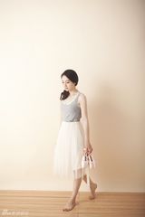 组图：董璇写真变身芭蕾舞者柔美优雅