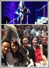 组图：Lady GaGa香港开唱 圈内众星纷纷“朝圣”