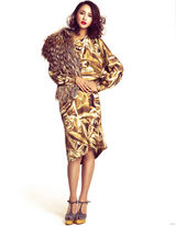 组图：张歆艺《芭莎》大片曝光 绚丽闪耀七彩圣诞