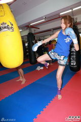 组图：陈蕊蕊杨焉王完尧积极备战拳赛