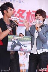 组图：汪东城推演《变4》 自断进好莱坞之路