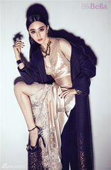 组图：范冰冰李治廷大马时尚写真迷夜摩登