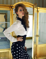 高清组图：匈牙利超模芭芭拉-帕尔文俏丽登封面