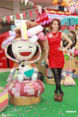 高清组图：容祖儿望林峰远离小人 撑阿Sa曾想生孩子